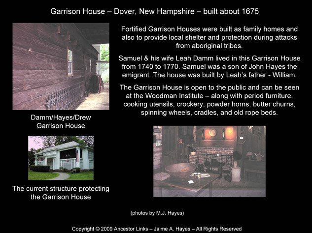 Garrison House - Dover NH