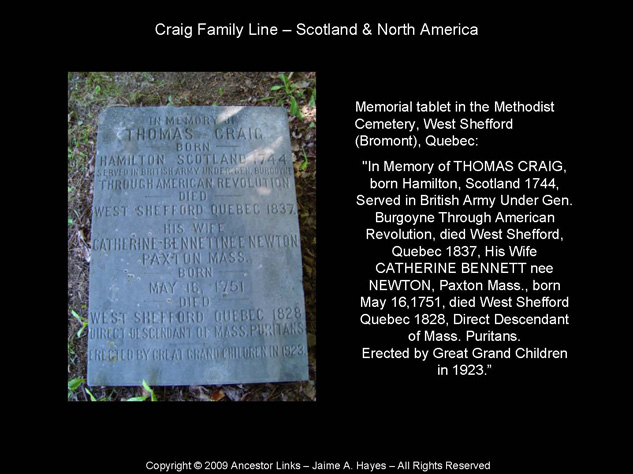 Thomas-Craig-Memorial