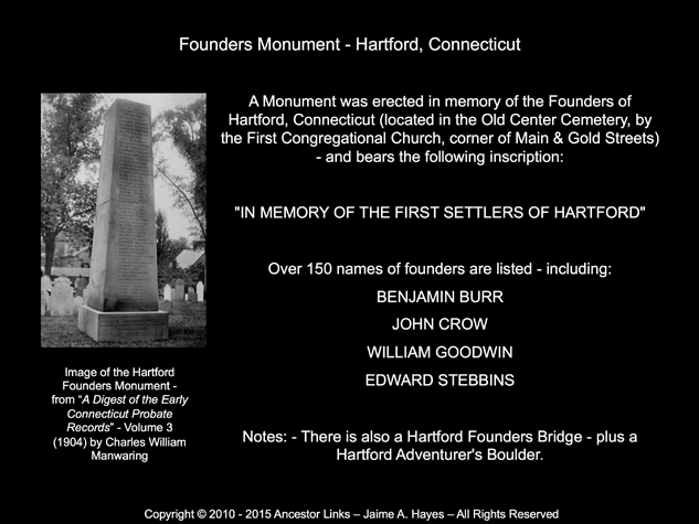 Benjamin-Burr-Founders-Monument-Hartford