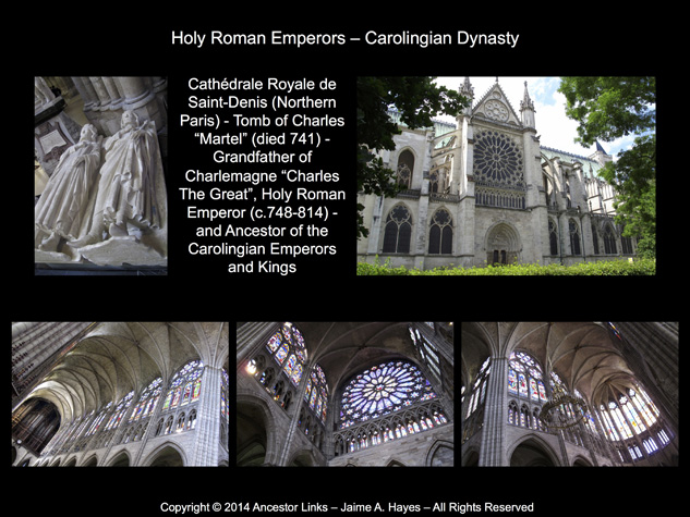 Carolingian Dynasty - Saint Denis Cathedral, France - 2