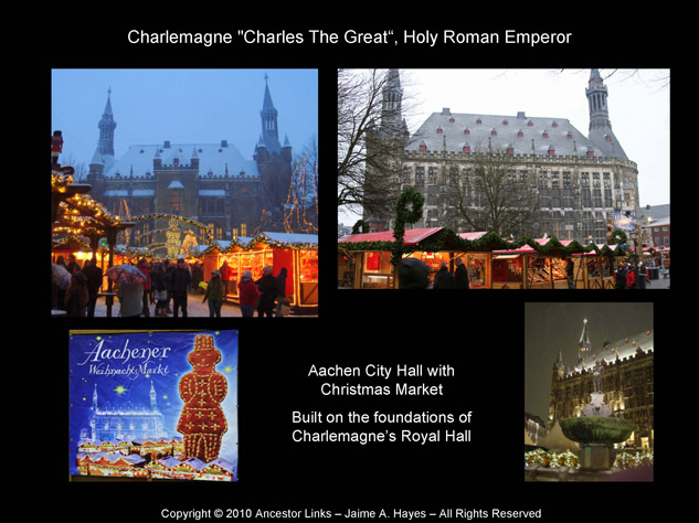 Holy Roman Emperors - Charlemagne - Aachen City Hall