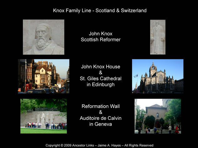 John Knox - Scottish Reformer - Edinburgh & Geneva