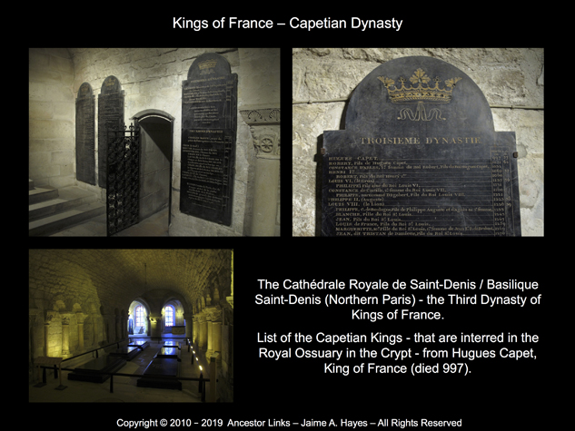 Kings of France - Crypt of Saint Denis Cathedral