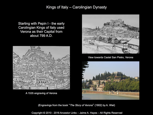 Kings of Italy - Carolingian Dynasty and Verona