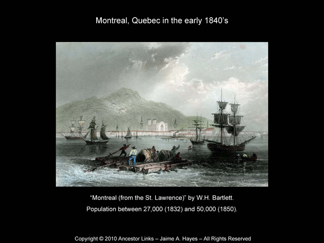 Montreal 1840s