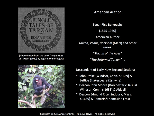 Edgar Rice Burroughs - Author