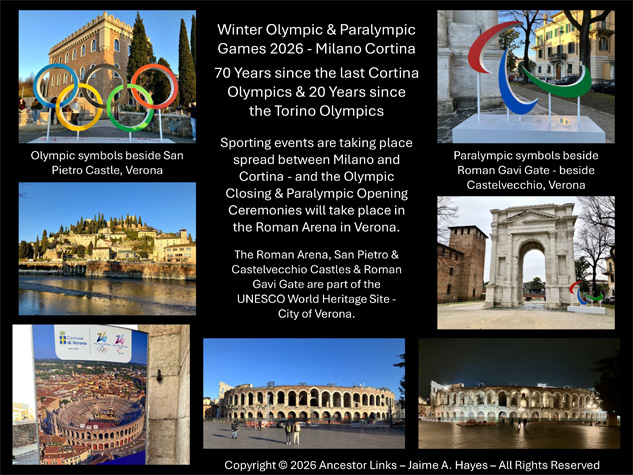 2026 Milano Cortina Olympics - and Verona Ceremonies