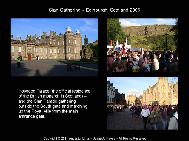 Kings of Great Britain - Holyrood Palace