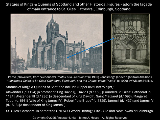 Statues - St Giles Cathedral, Edinburgh